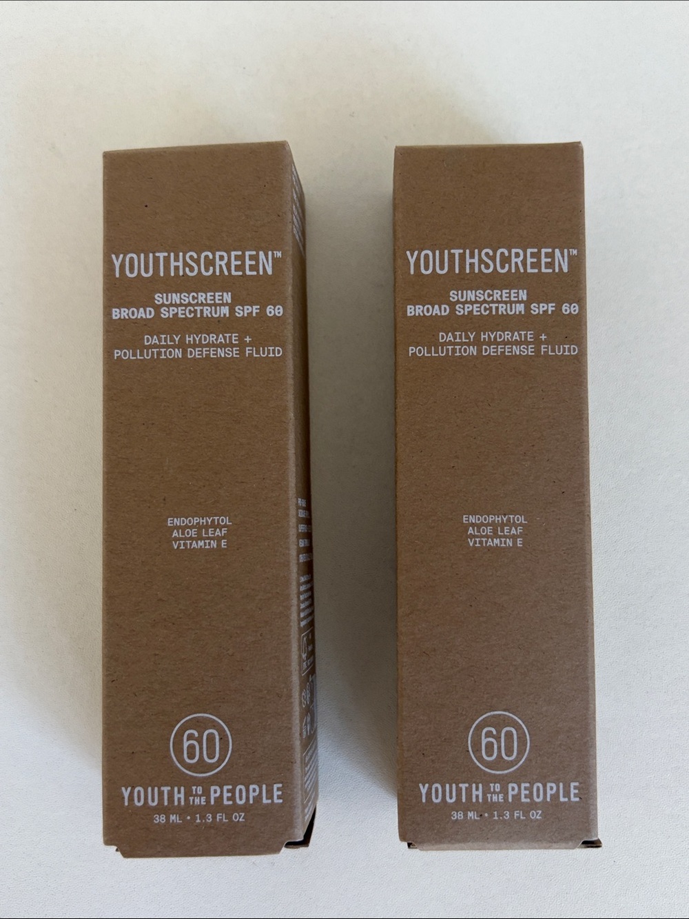 Youth To The People Youthscreen SPF 60 Sunscreen - Two Piece Bundle!